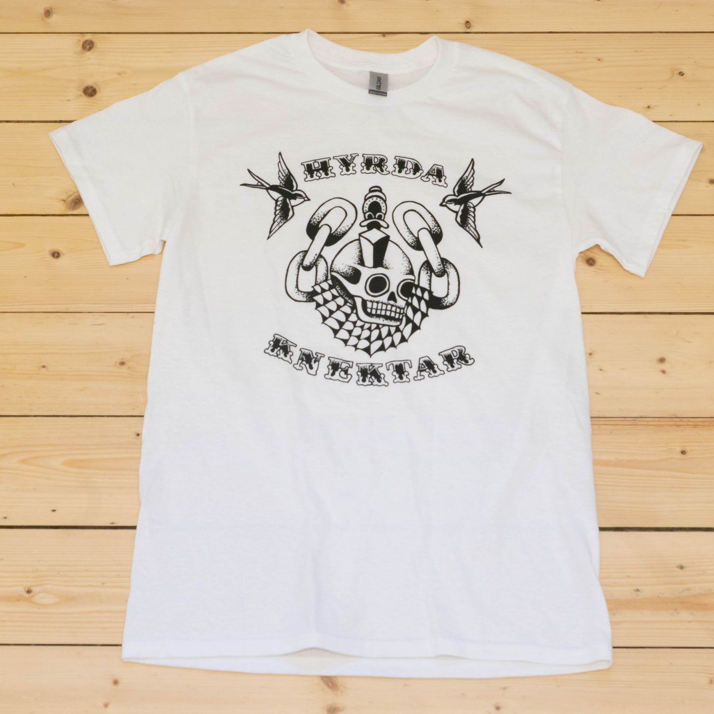 T-shirt: Hyrda Knektar - vit